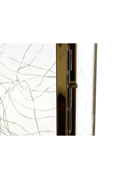 Lanterne DKD Home Decor Doré Acier inoxydable 15 x 14 x 36 cm