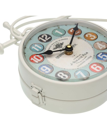 Horloge Murale Versa Métal 8 x 27 x 31,5 cm