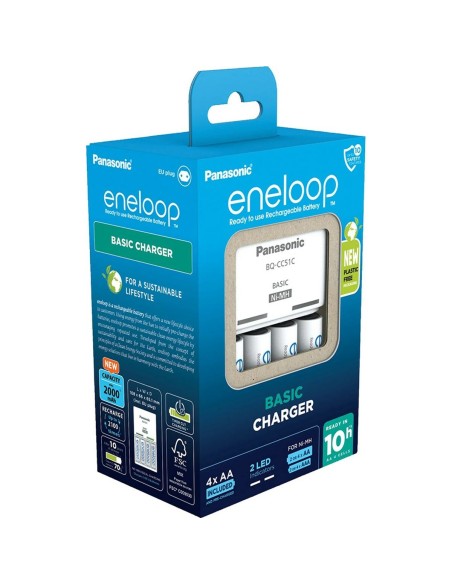 Chargeur de batterie Panasonic K-KJ51MCD40E Piles x 4