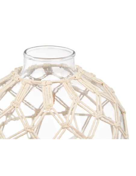 Boule Décorative Blanc Transparent 18 x 20 cm (6 Unités)