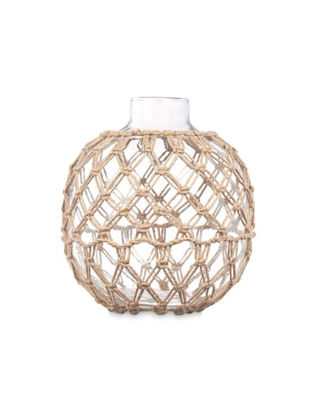 Boule Décorative Transparent Naturel 21 x 23 cm (4 Unités)