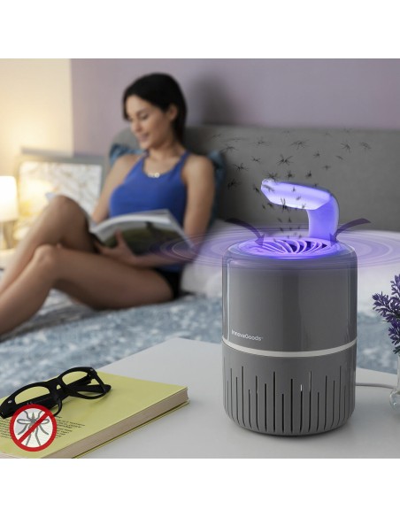 Lampe anti-moustiques à aspiration KL Drain InnovaGoods (Reconditionné B)