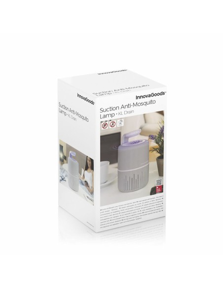 Lampe anti-moustiques à aspiration KL Drain InnovaGoods (Reconditionné B)