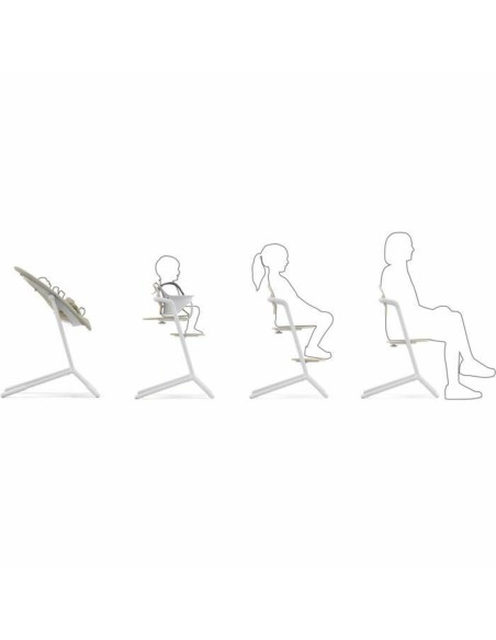 Chaise haute Cybex Beige