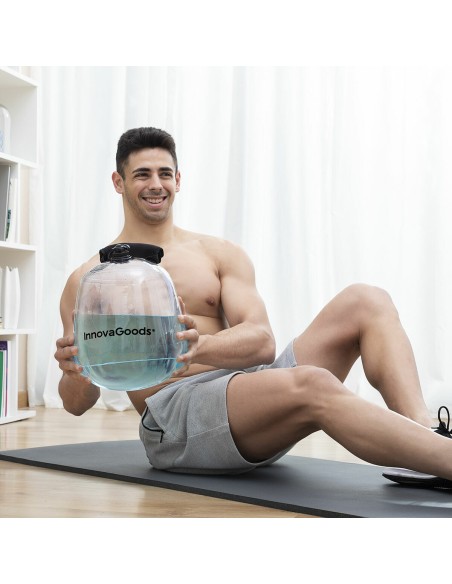 Kettlebell à Eau pour l’Entraînement Physique avec Guide d’Exercice Fibell InnovaGoods (Reconditionné B)