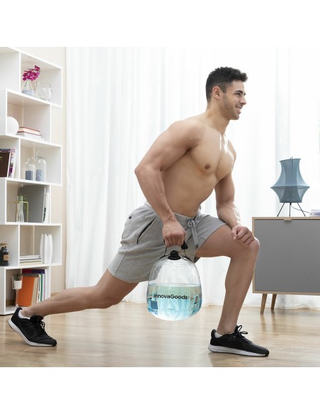 Kettlebell à Eau pour l’Entraînement Physique avec Guide d’Exercice Fibell InnovaGoods (Reconditionné B)