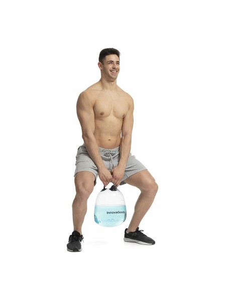 Kettlebell à Eau pour l’Entraînement Physique avec Guide d’Exercice Fibell InnovaGoods (Reconditionné B)