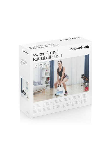 Kettlebell à Eau pour l’Entraînement Physique avec Guide d’Exercice Fibell InnovaGoods (Reconditionné B)