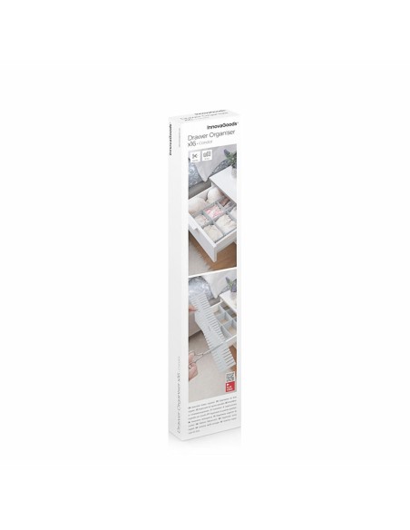 Organisateur de Tiroirs Réglable Condor InnovaGoods 16 Unités polypropylène (Reconditionné A)