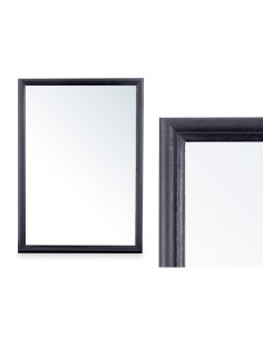 Miroir mural LM35-4-11 Noir 50 x 70 x 50 cm Bois Rectangulaire 2