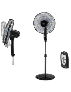 Ventilateur sur Pied UFESA DAKOTA Noir 50 W
