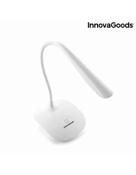 Lampe LED de Table Rechargeable Tactile InnovaGoods Lum2Go Blanc ABS Plastique (Reconditionné A)