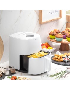 Friteuse à Air InnovaGoods Blanc 1200 W 2 L (Reconditionné A) 2