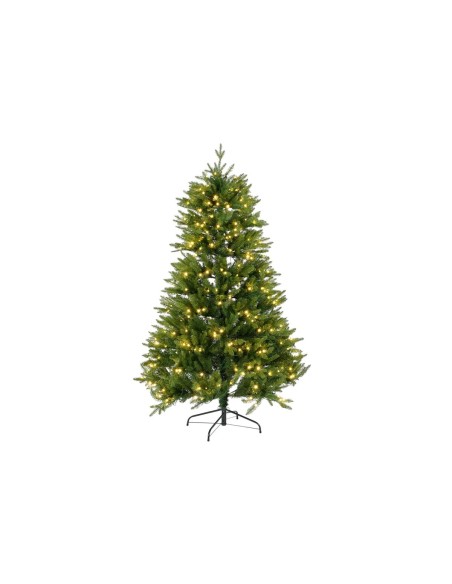 Sapin de Noël DKD Home Decor Vert Polyéthylène 120 x 120 x 180 cm