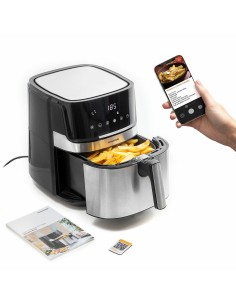 Friteuse à Air InnovaGoods Noir 1700 W 5,5 L Acier inoxydable (Reconditionné A)