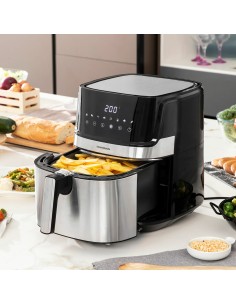 Friteuse à Air InnovaGoods Noir 1700 W 5,5 L Acier inoxydable (Reconditionné A) 2