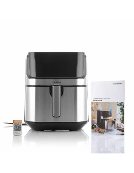 Friteuse à Air InnovaGoods Noir 1700 W 5,5 L Acier inoxydable (Reconditionné A)