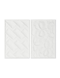Cadre Home ESPRIT Moderne Avec relief 58,5 x 4 x 92,5 cm (2 Unités)