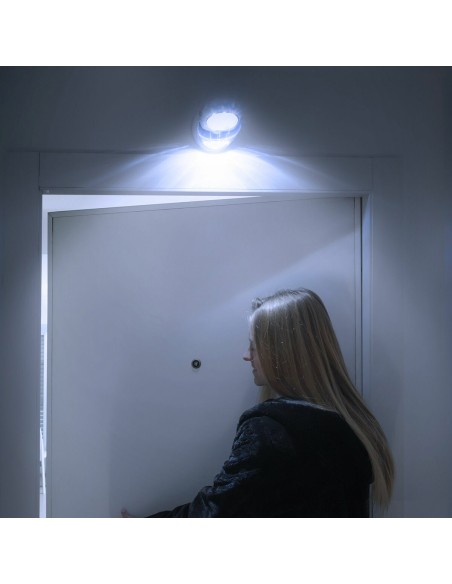 Lampe LED avec Capteur de Mouvement Lumact 360º InnovaGoods Gris (Reconditionné C)