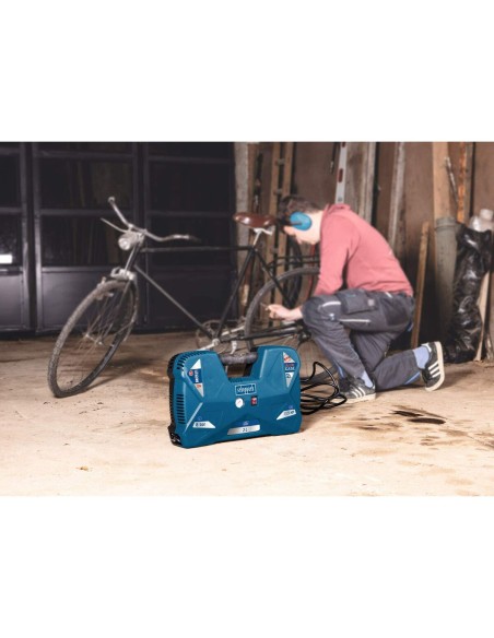 Compresseur d'air Scheppach Air Case 1100 W 2 L 230 V 8 bar