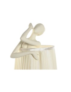 Lampe de bureau Home ESPRIT Blanc Résine 40 W 220 V 29 x 25 x 62,5 cm 2