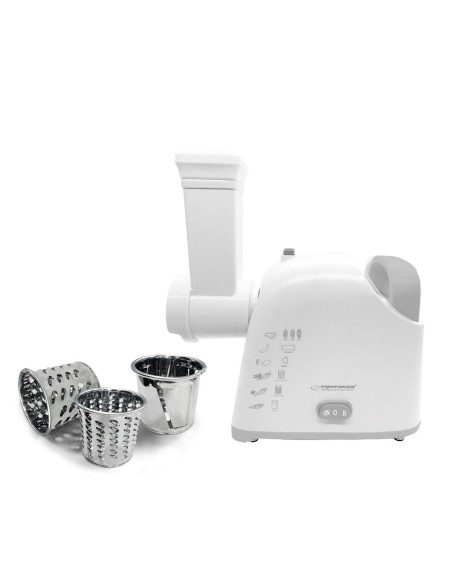 Hachoir Esperanza EKM033 Blanc Acier inoxydable 2200 W