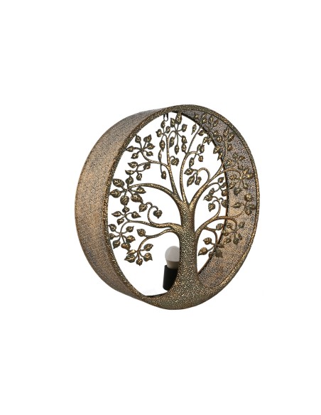 Applique Home ESPRIT Doré Métal 50 W Arbre 220 V 50 x 13 x 50 cm