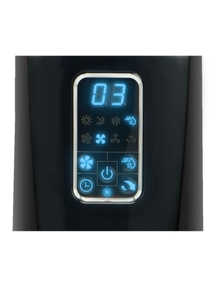 Ventilateur Brumisateur sur Pied Grunkel FAN-G16 NEBUPRO Noir 75 W