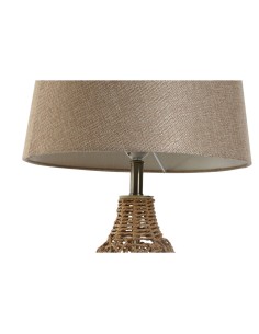 Lampe de bureau Home ESPRIT Marron Beige Doré Naturel 50 W 220 V 33 x 33 x 60 cm 2
