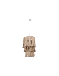Suspension Home ESPRIT Naturel Bois d'eucalyptus 50 W 50 x 50 x 90 cm