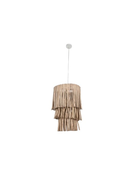 Suspension Home ESPRIT Naturel Bois d'eucalyptus 50 W 50 x 50 x 90 cm