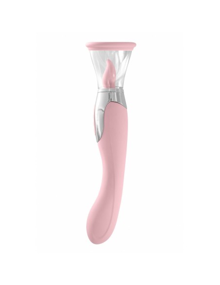 Vibration de Stimulation Double Yoba Rose