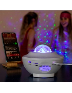Projecteur d'Étoiles LED avec Haut-parleur Sedlay InnovaGoods