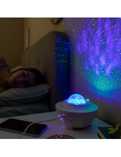 Projecteur d'Étoiles LED avec Haut-parleur Sedlay InnovaGoods 2