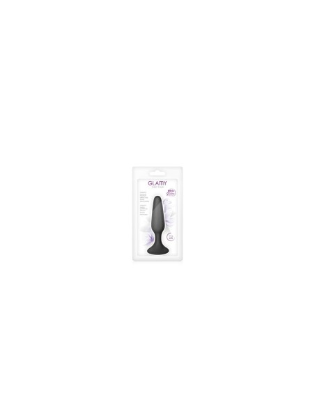 Plug Anal Glamy Noir Silicone