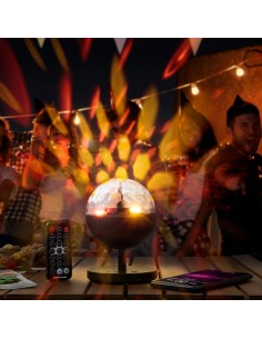 Projecteur LED Rechargeable avec Haut-parleur Istarlyt InnovaGoods