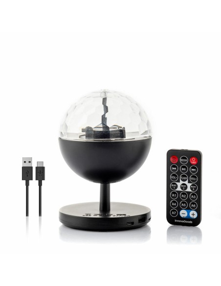 Projecteur LED Rechargeable avec Haut-parleur Istarlyt InnovaGoods