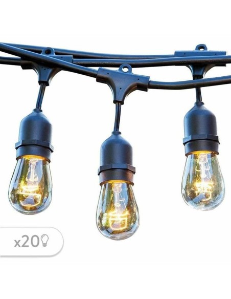 Guirlande lumineuse LED Lumisky Noir Gris