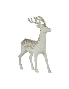renne de noël Blanc Plastique 15 x 45 x 30 cm (2 Unités) 2