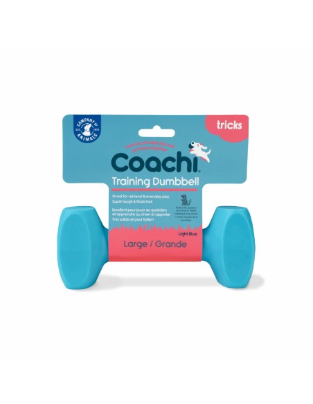 Haltère Coachi TRAINING DUMBBELL Bleu L Plastique