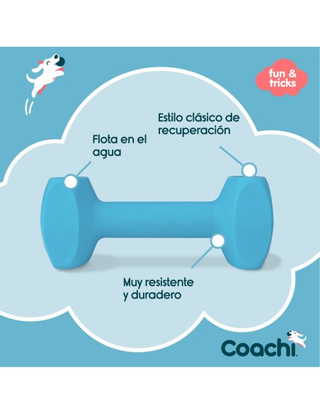 Haltère Coachi TRAINING DUMBBELL Bleu L Plastique