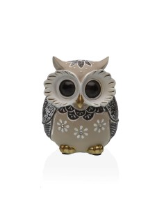 Figurine Décorative Versa Hibou 7 x 11 x 8,5 cm