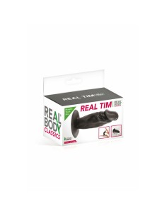 Gode réaliste Real Body Noir 11 cm 2