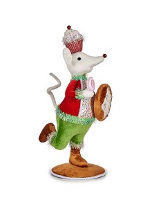 Figurine Décorative Krist+ 64814926 Souris 20 x 55 x 24 cm (2 Unités) 2