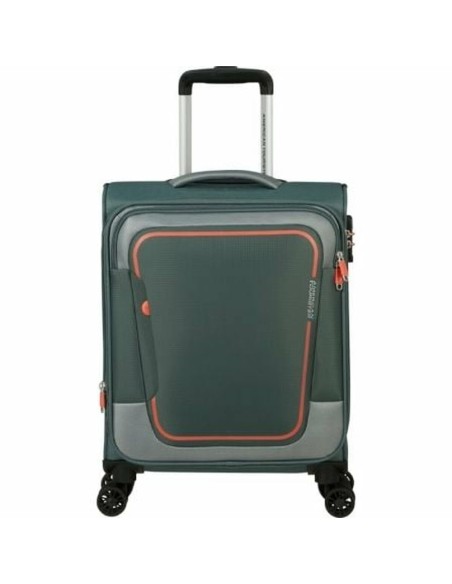Valise cabine American Tourister Pulsonic Spinner Vert 43,5 L 55 x 40 x 23 cm