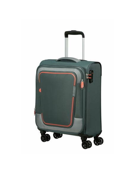 Valise cabine American Tourister Pulsonic Spinner Vert 43,5 L 55 x 40 x 23 cm