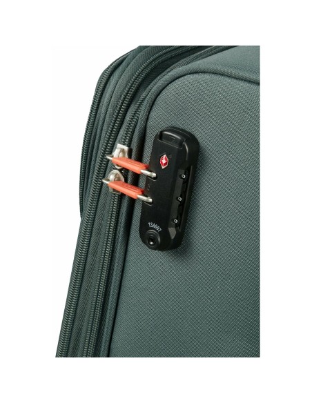 Valise cabine American Tourister Pulsonic Spinner Vert 43,5 L 55 x 40 x 23 cm