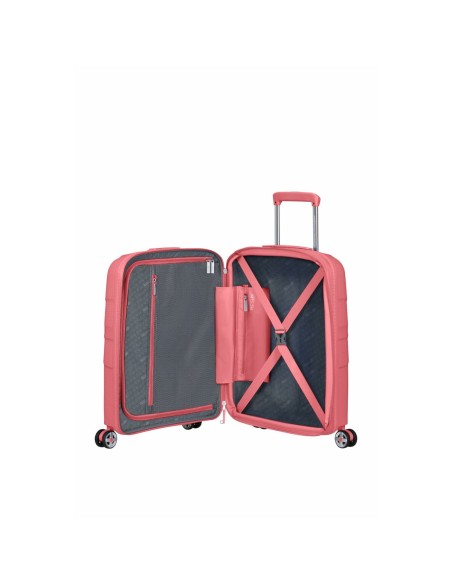Valise cabine American Tourister Starvibe Spinner Rose 41 L 55 x 40 x 20 cm