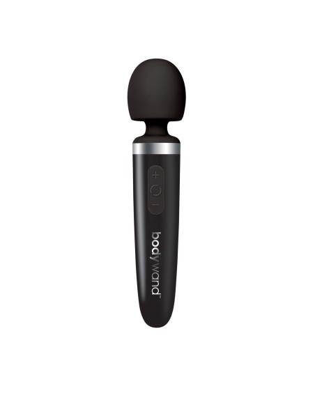 Baguette de massage Aqua Mini rechargeable noire Bodywand Multi Function Wands Noir