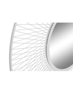 Miroir mural Home ESPRIT Blanc Urbaine 90 x 2 x 90 cm 2